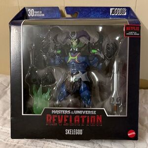 Mattel Masters of the Universe Revelation Skelegod Figure